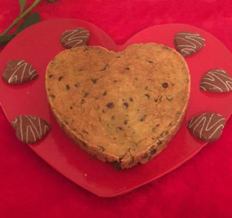 galleta corazón